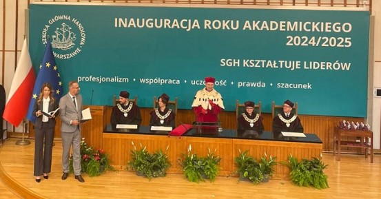 Inauguracja roku akademickiego 2024-2025 w SGH 